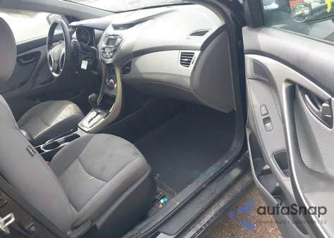 2013 Hyundai Elantra Gls z USA, uszkodzony, nr VIN 5NPDH4AE5DH336151